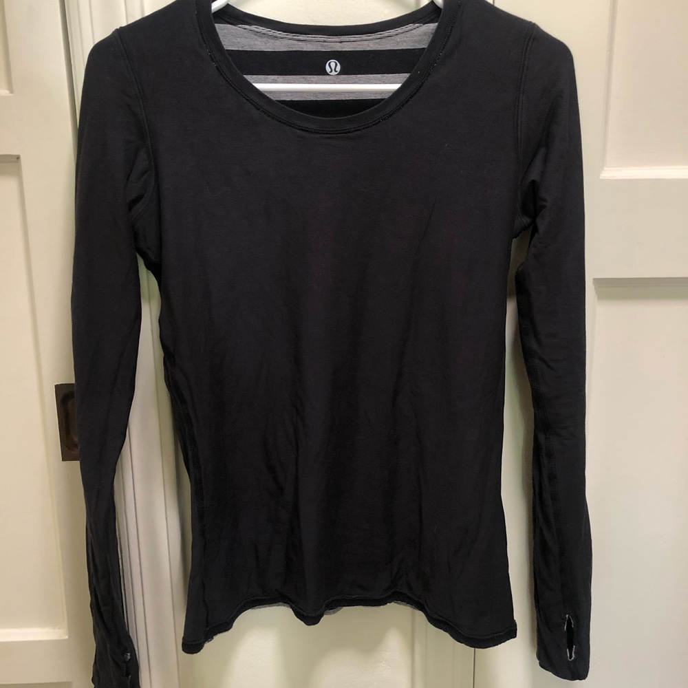 lululemon long sleeve reversible top